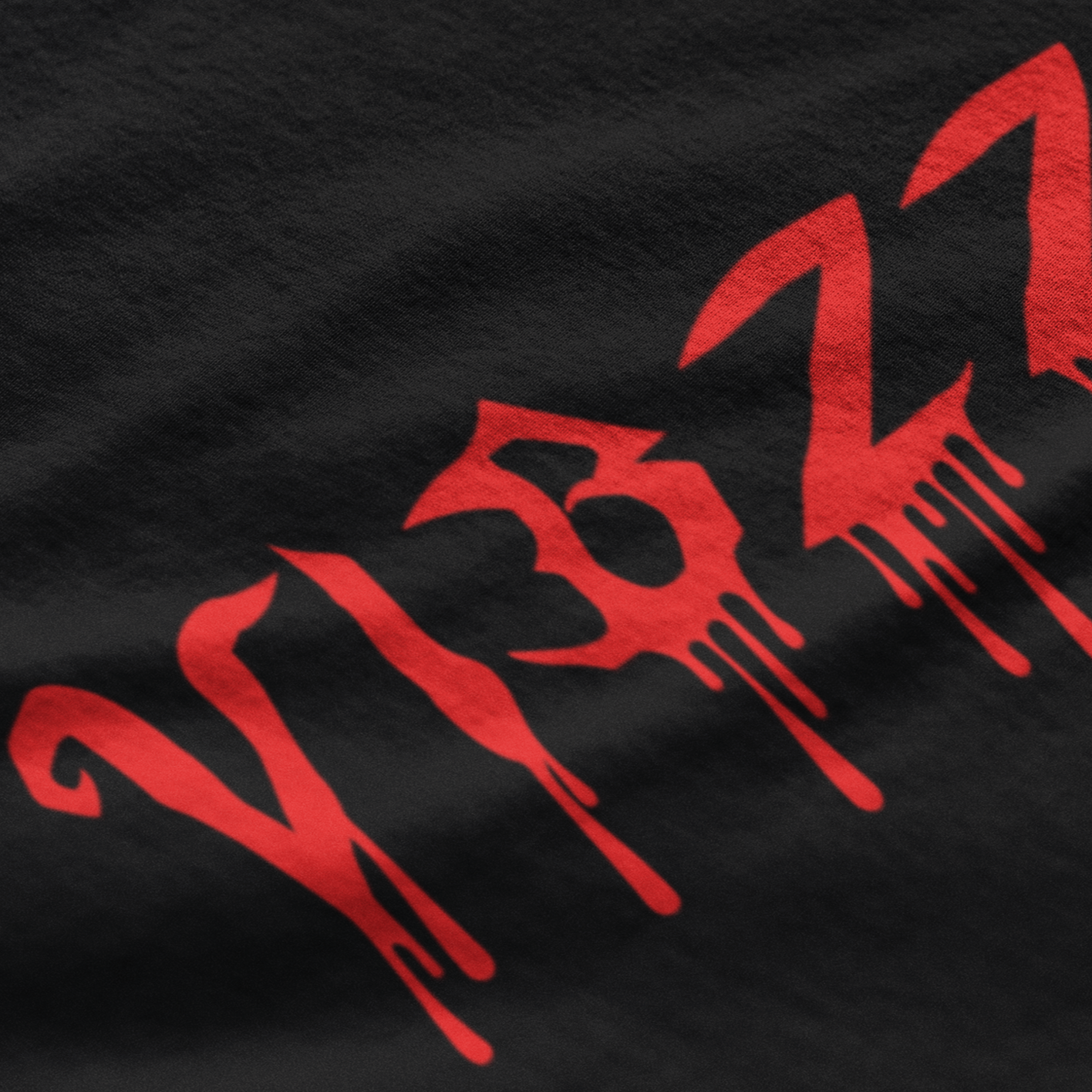 Vibzz Halloween Blood Drips (Red on Black)